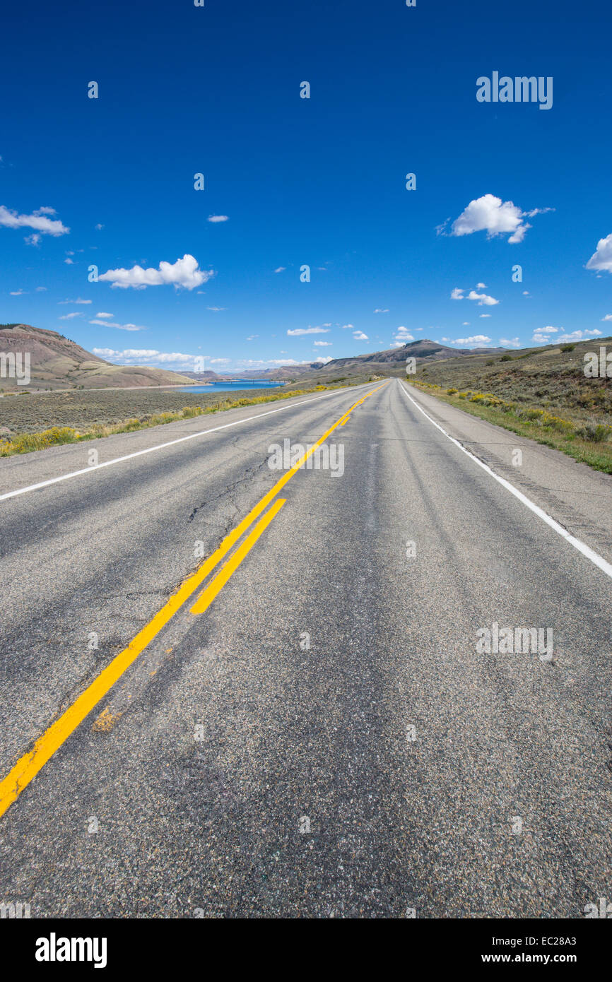 Weg 50 in den Rocky Mountains von zentralen Colorado Stockfoto