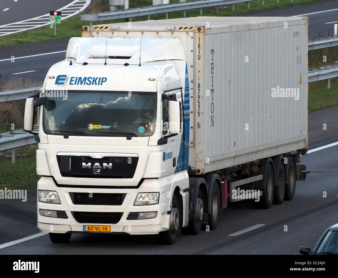 MAN TGX 26.440 6 X 2 BLS, Eimskip Stockfoto