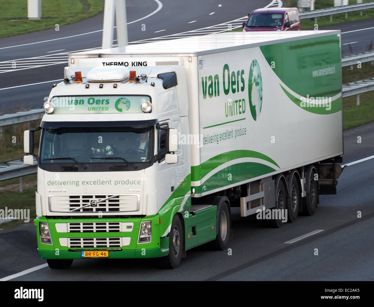 Volvo FH12 4X2T FAL7.1 RAD-A4, united van Oers Stockfoto