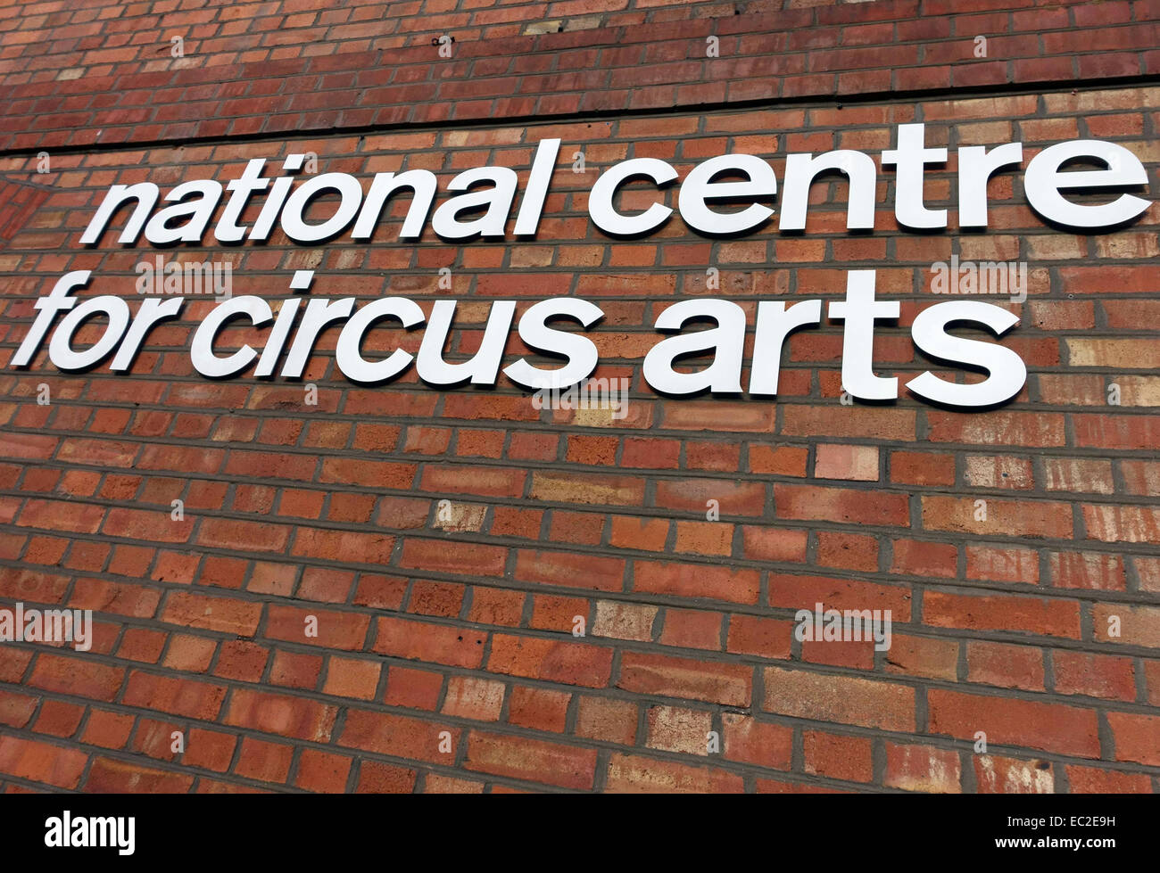 Nationales Zentrum für Circus Arts, Hoxton, London Stockfoto