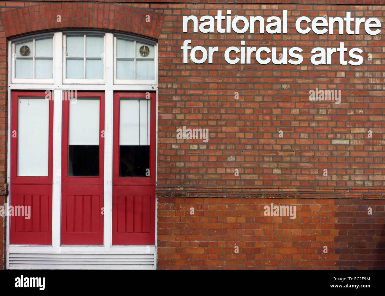 Nationales Zentrum für Circus Arts, Hoxton, London Stockfoto