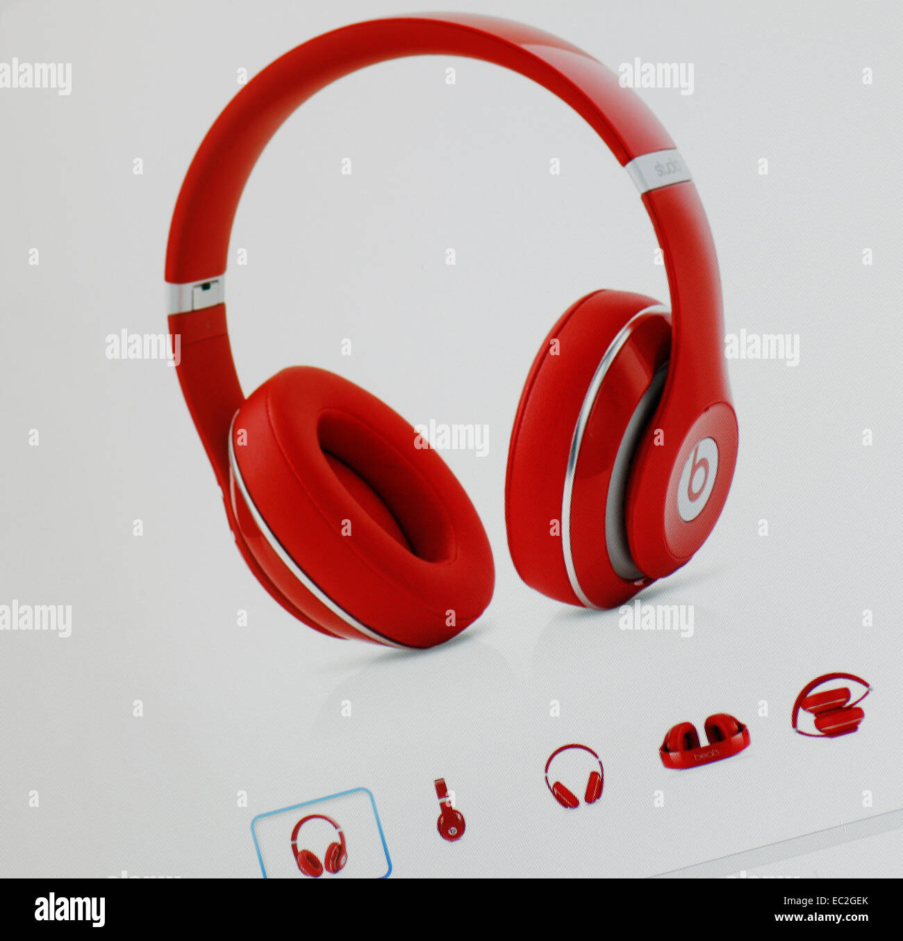 Beats-Kopfhörer von Beats Electronics Stockfoto