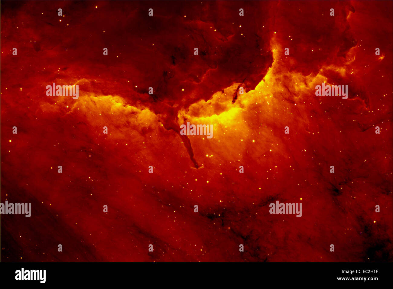 NASA-Foto einer Galaxie Stockfoto