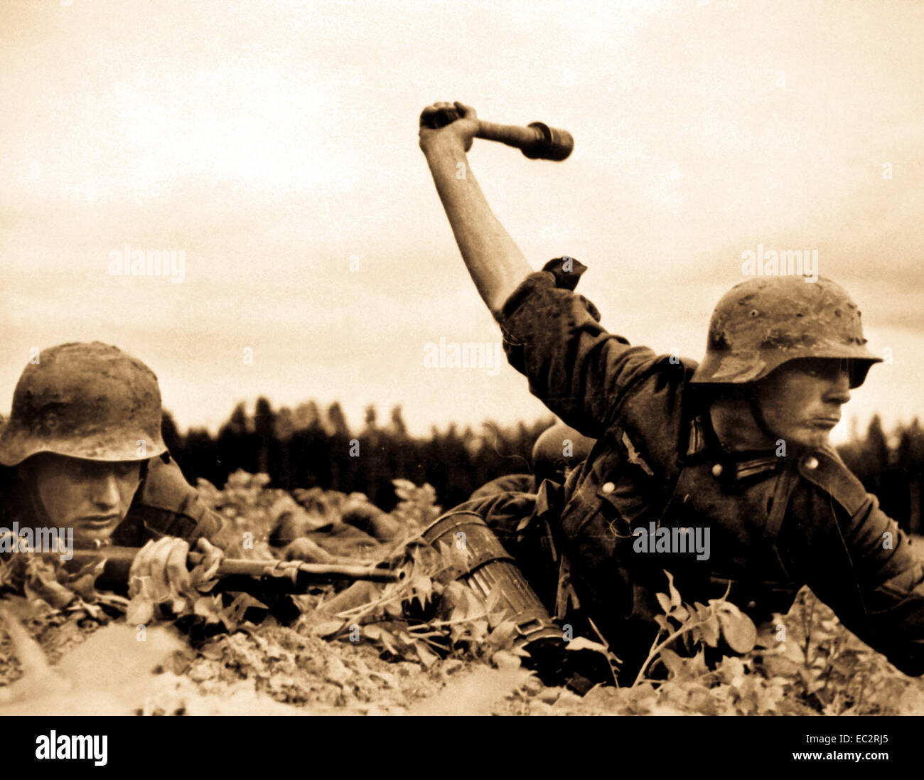 Die deutschen Truppen in Russland, 1941. (Ausländische Datensätze Festsitzen) Stockfoto