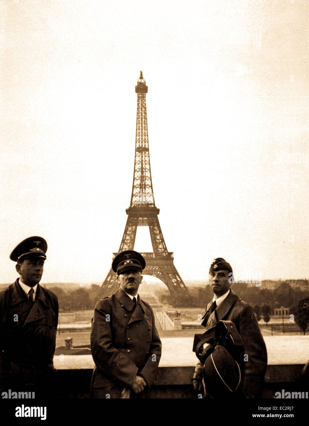 Der Führer in Paris.  Hitler in Paris.  23. Juni 1940.  Heinrich Hoffmann-Sammlung.  (Ausländische Records beschlagnahmt) Stockfoto