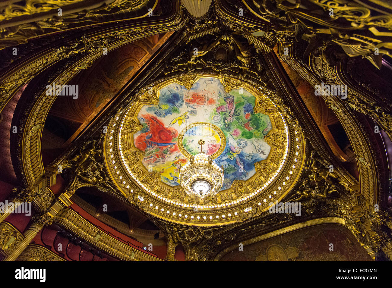 Paris Opera Academie Royale Musique Frankreich Stockfoto