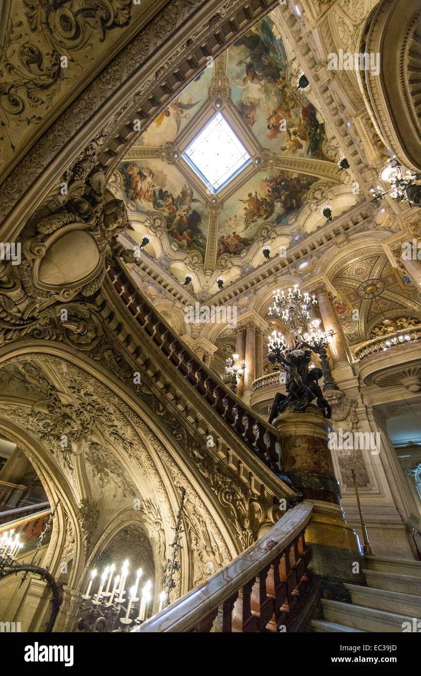 Paris Opera Academie Royale Musique Frankreich Stockfoto