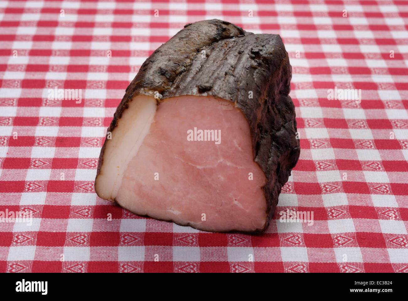 Schwarzwälder Schinken Stockfoto