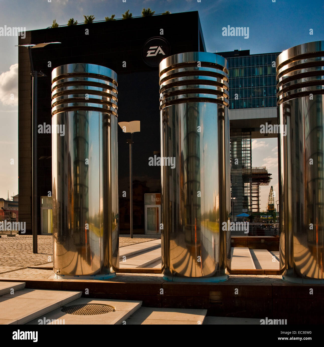 Electronic Arts Building in Köln s Rheinauhafen Stockfoto