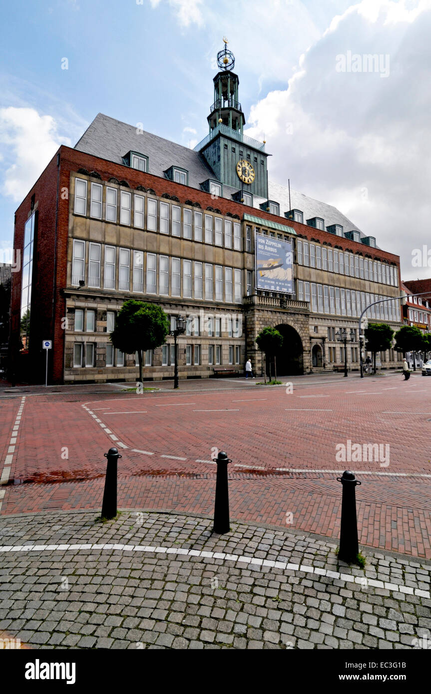 Ostfriesisches Landesmuseum, Rathaus, Delft, Emden, Deutschland Stockfoto