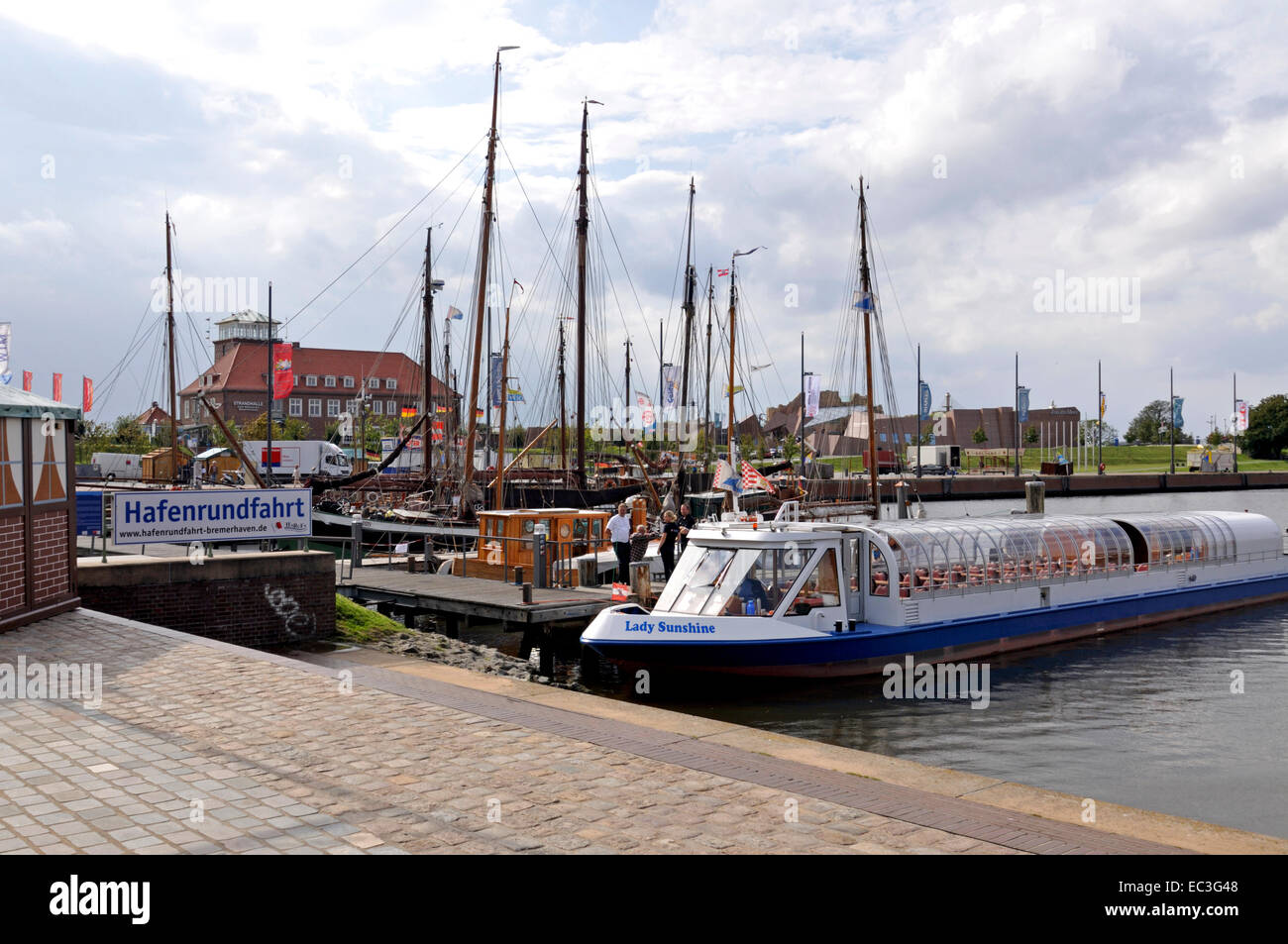 Hafen Sie, Tour, Tourismus, Hafen, Bremerhaven, Deutschland Stockfoto