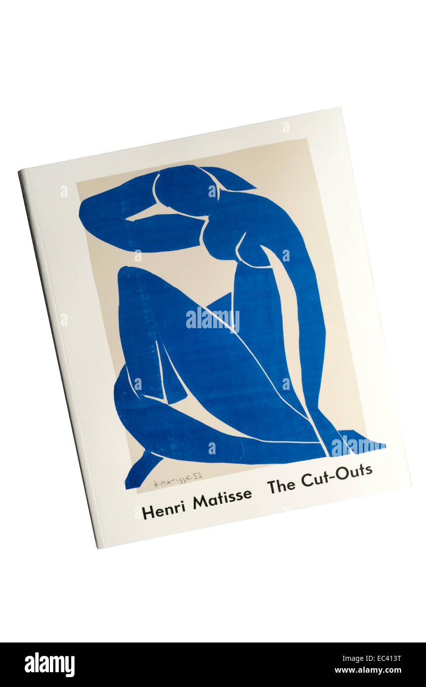 Katalog für die Ausstellung 2014, Henri Matisse die Cut-Outs, in der Tate Modern. Stockfoto