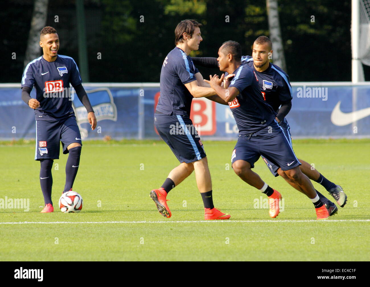 Hany Mukhtar, Nico Schulz, Ronny und John Anthony Brooks Stockfoto