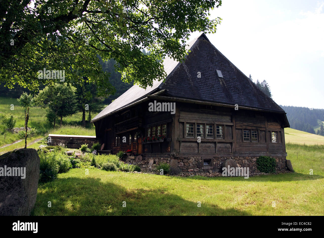 Schwarzwaldhaus Stockfoto