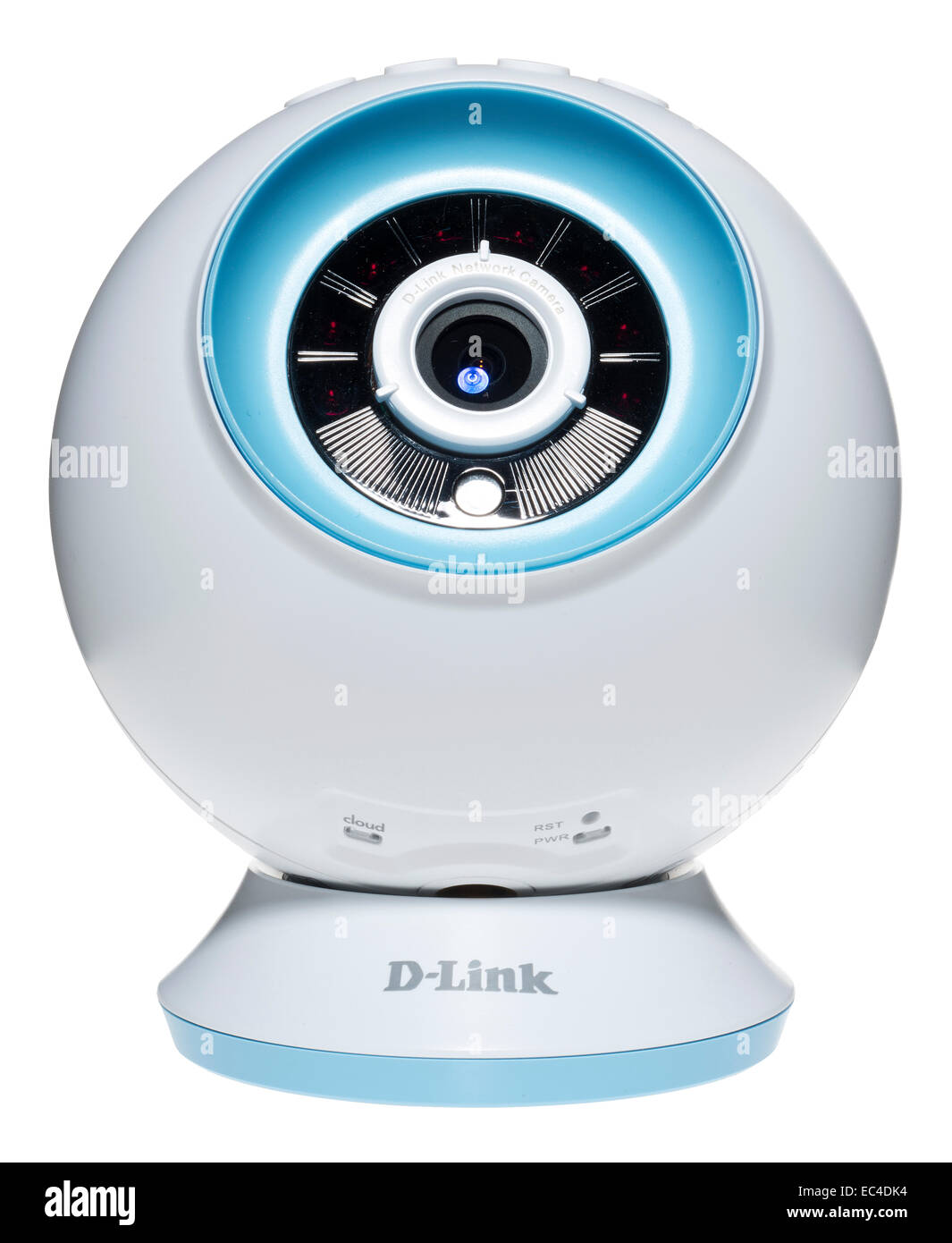 D-Link-Baby-Monitor, Video-Kamera. Baby-Webcam. Drahtlose Internet Kind Monitor. Stockfoto