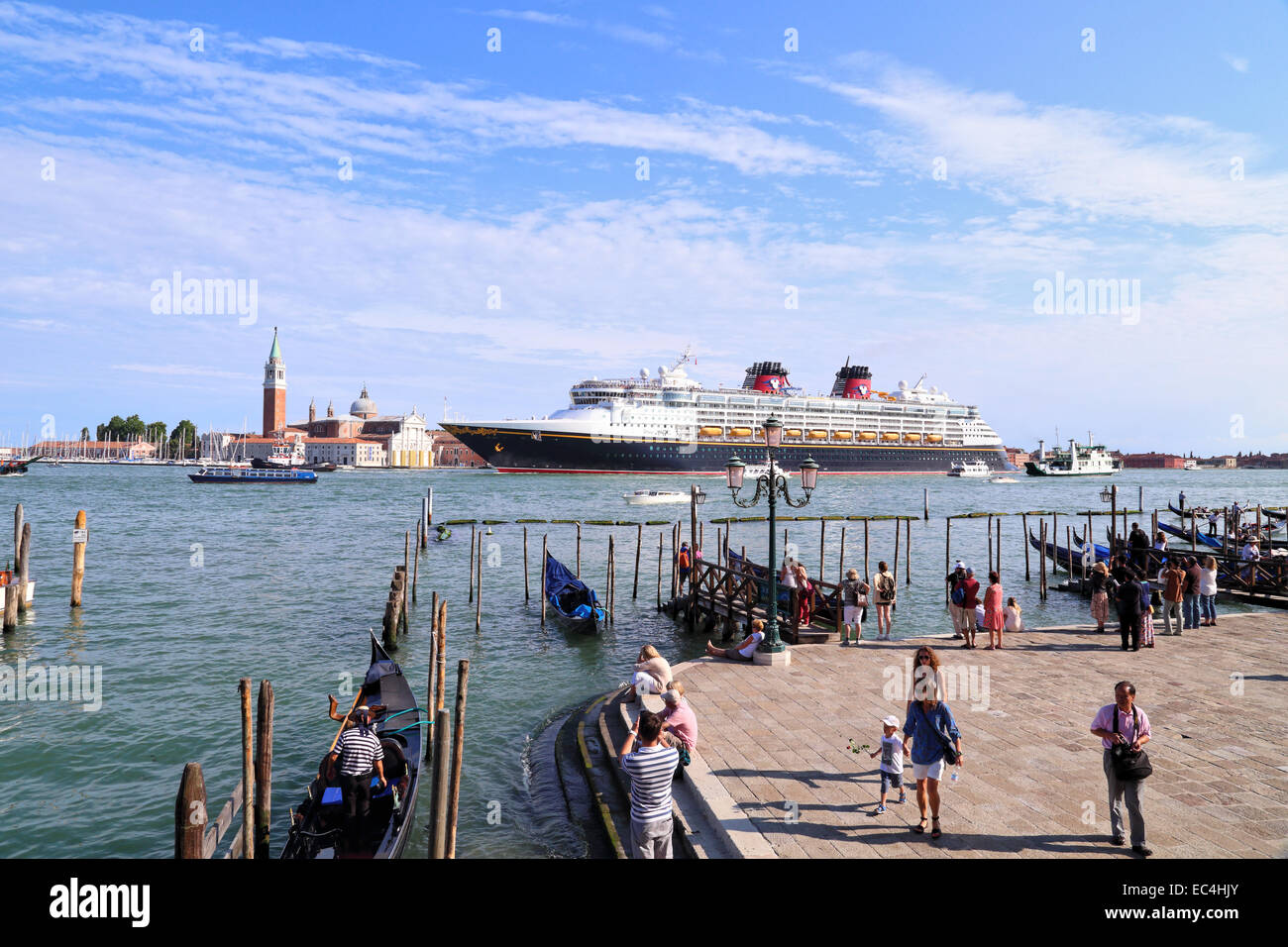 Kreuzfahrtschiff Disney Magie, IMO 9126807, Disney Cruise Line Stockfoto