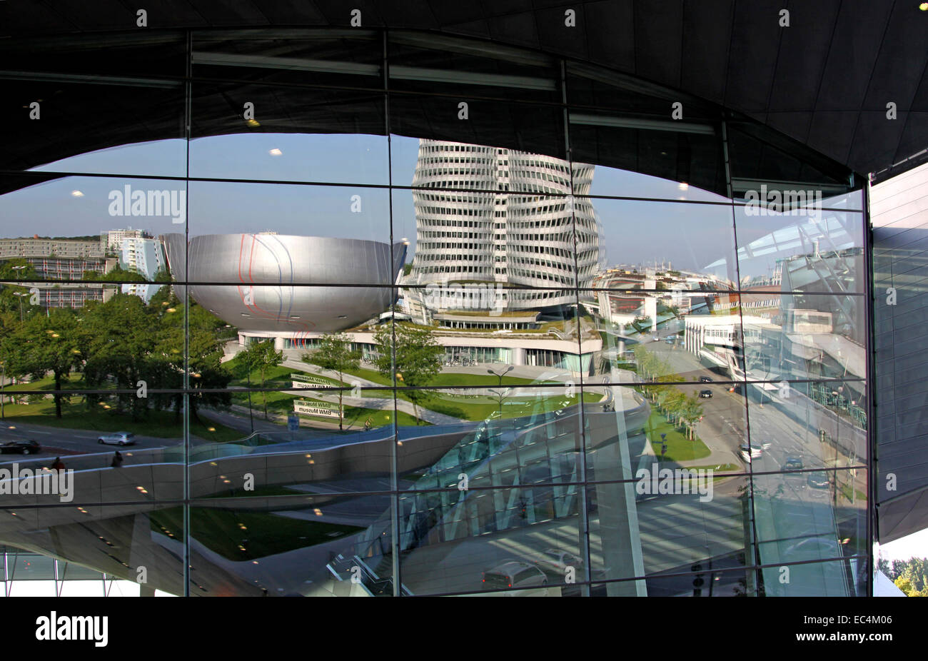 BMW Museum, München, Bayern, Deutschland Stockfoto