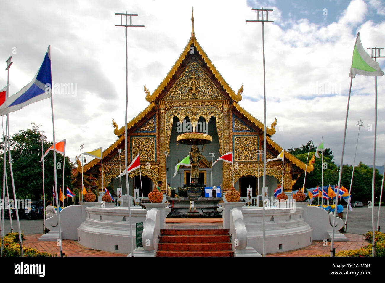 Wat Phra Sing, Chiang Mai, Thailand, Asien Stockfoto