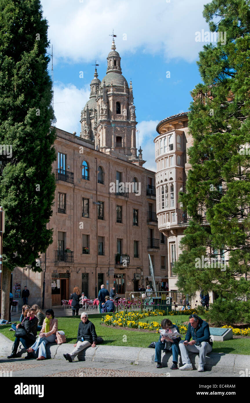 Plaza de Ananya Universität von Salamanca (Castilla y León) Spanien Spanisch Stockfoto