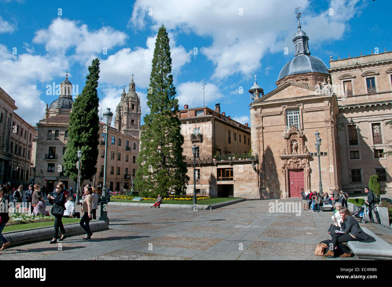 Plaza de Ananya Universität von Salamanca (Castilla y León) Spanien Spanisch Stockfoto