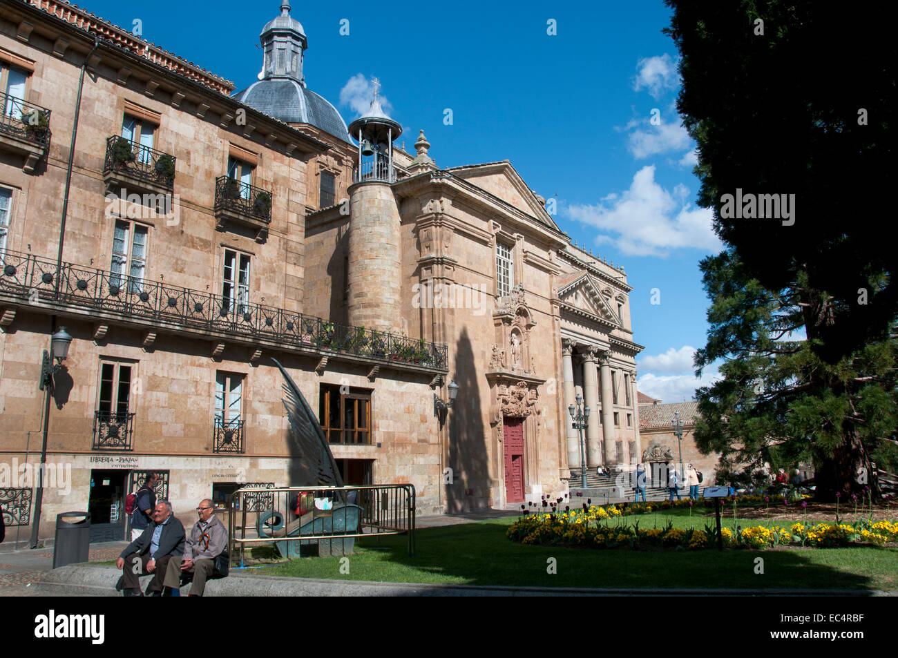 Plaza de Ananya Universität von Salamanca (Castilla y León) Spanien Spanisch Stockfoto