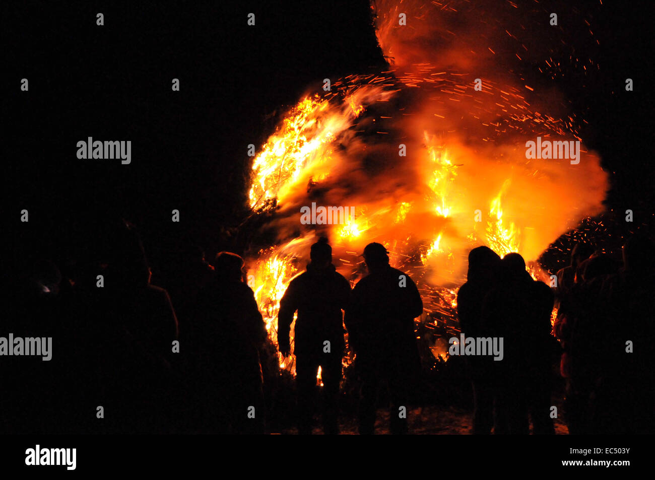 Feuer Stockfoto