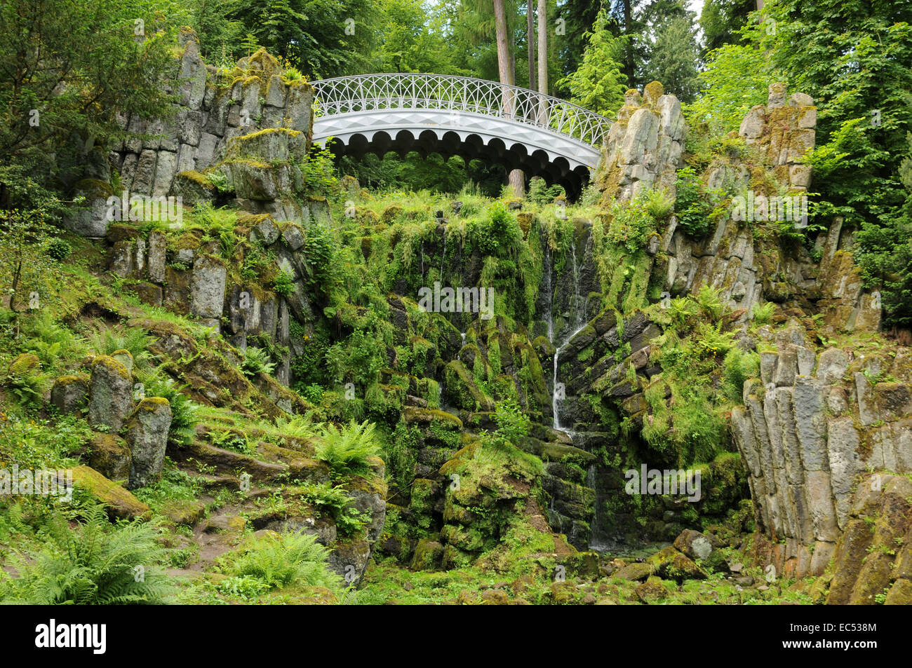 Teufel s Brücke Kassel Stockfoto