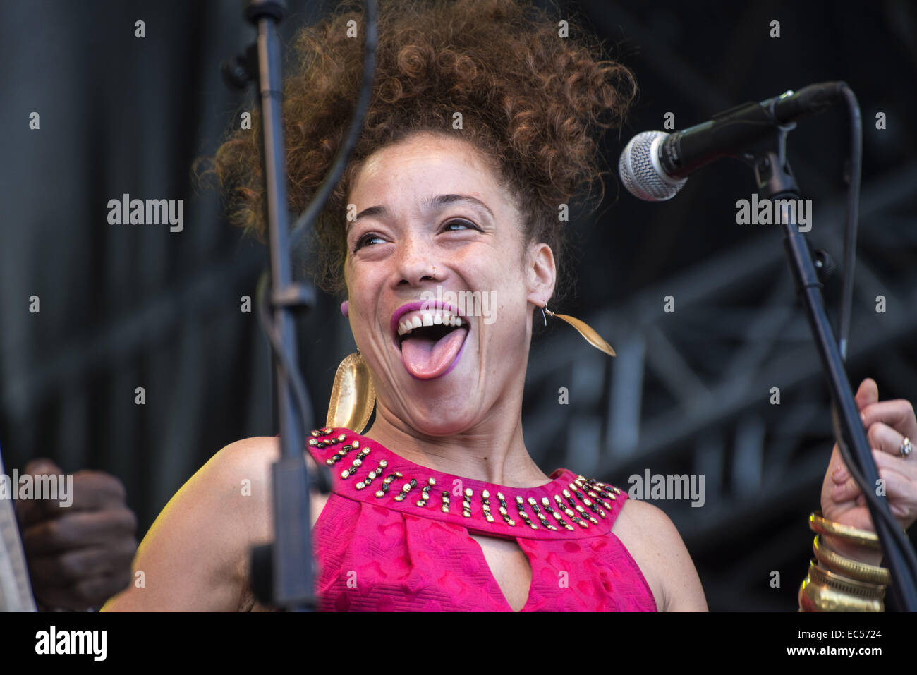 George Clinton Amp Parliament-Funkadelic Pori Jazz 2014 Stockfoto