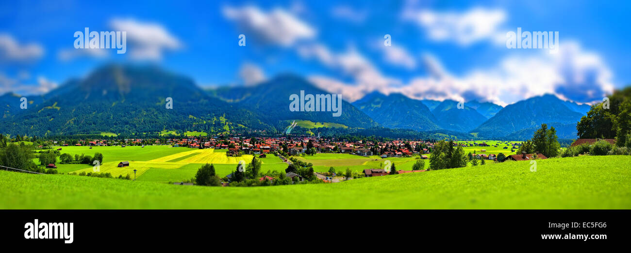 Oberstdorf Stockfoto