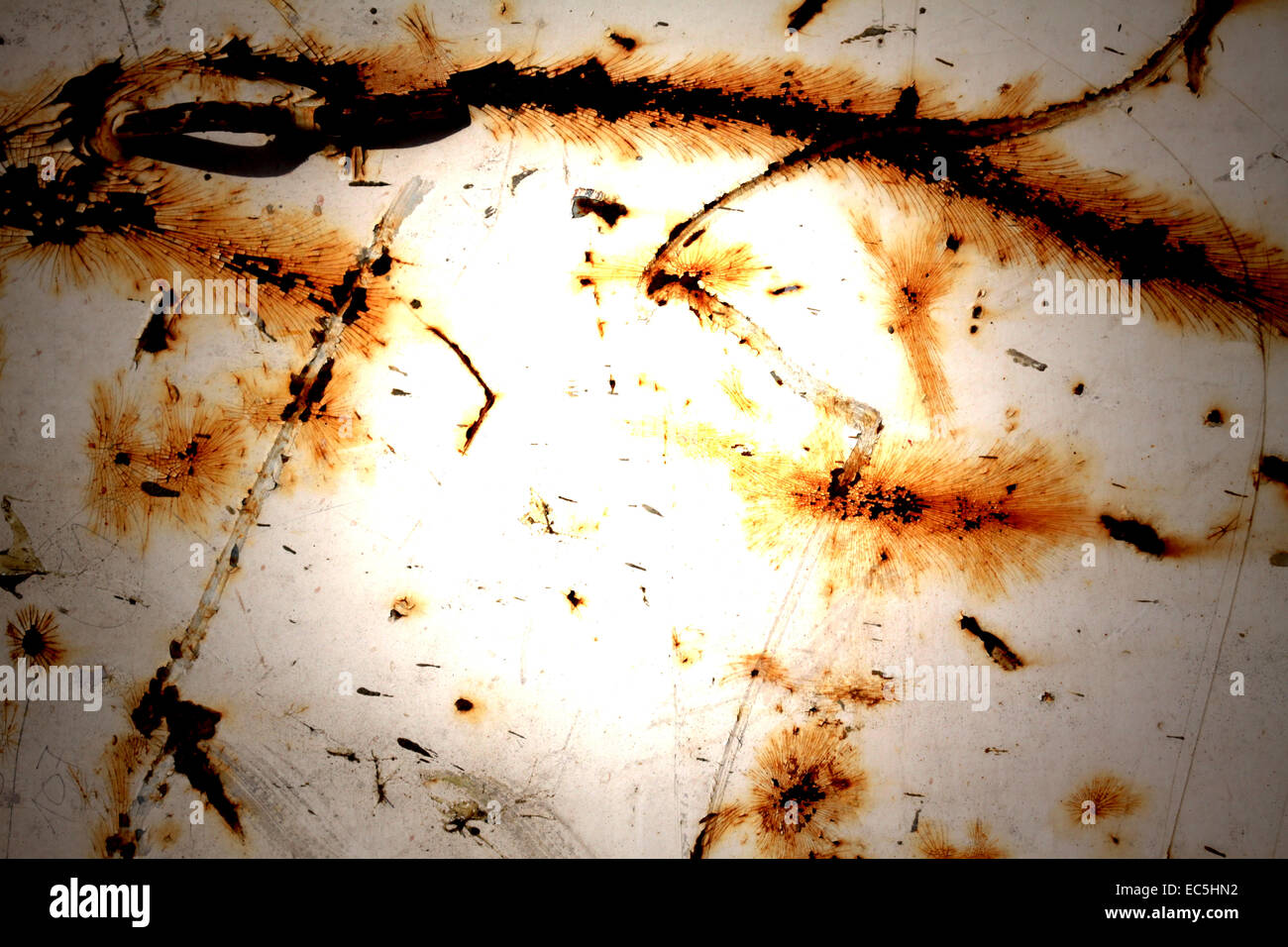 Hintergrund mit Bühne Licht Stockfoto