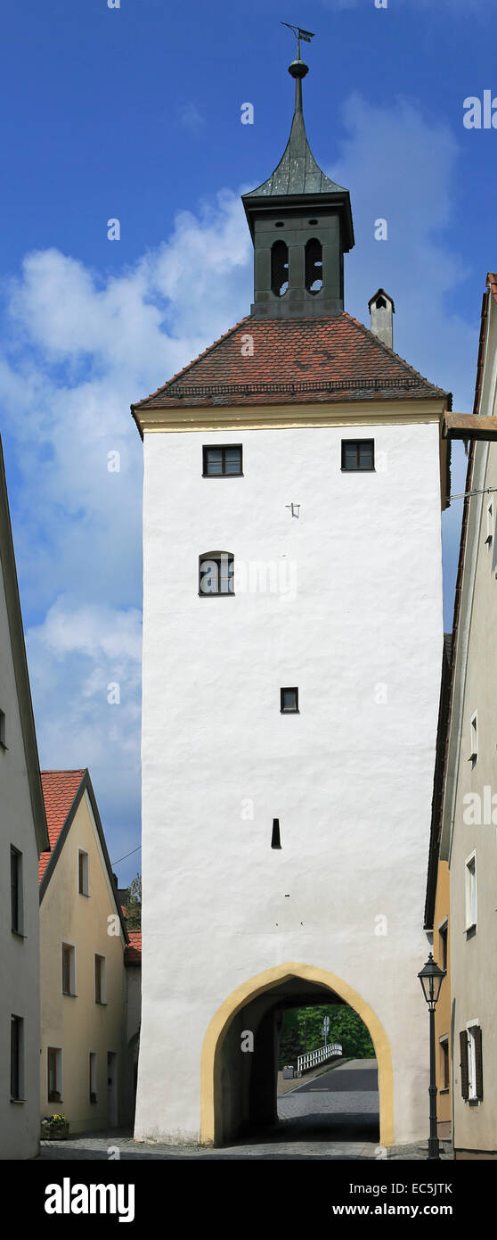 Nürnberg-Tor in Greding, Bayern, Deutschland Stockfoto