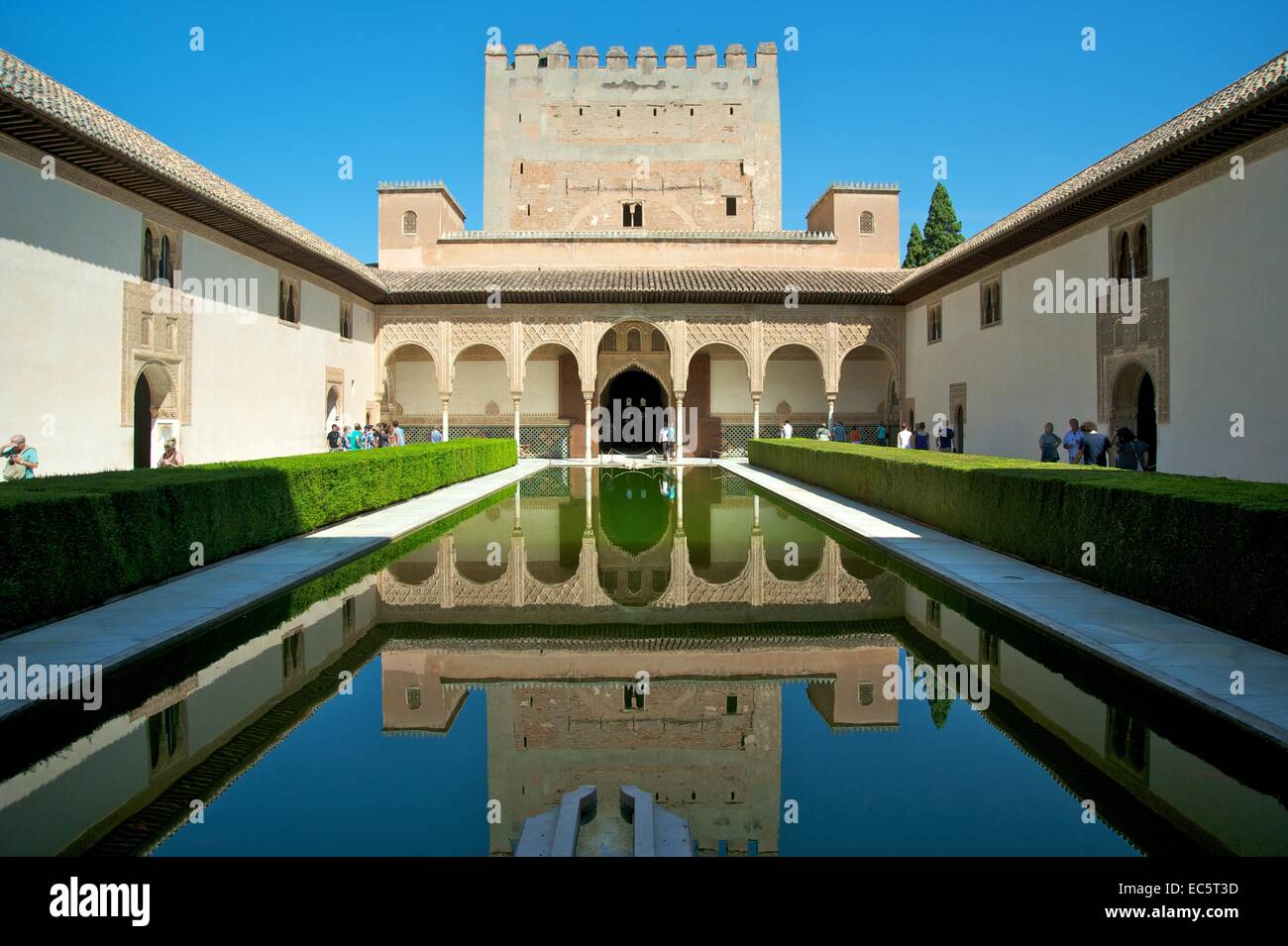 Alhambra Spanien Stockfoto