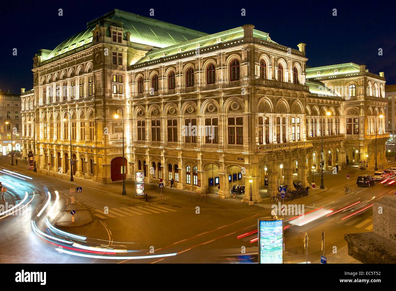 Staatsoper Wien Stockfoto