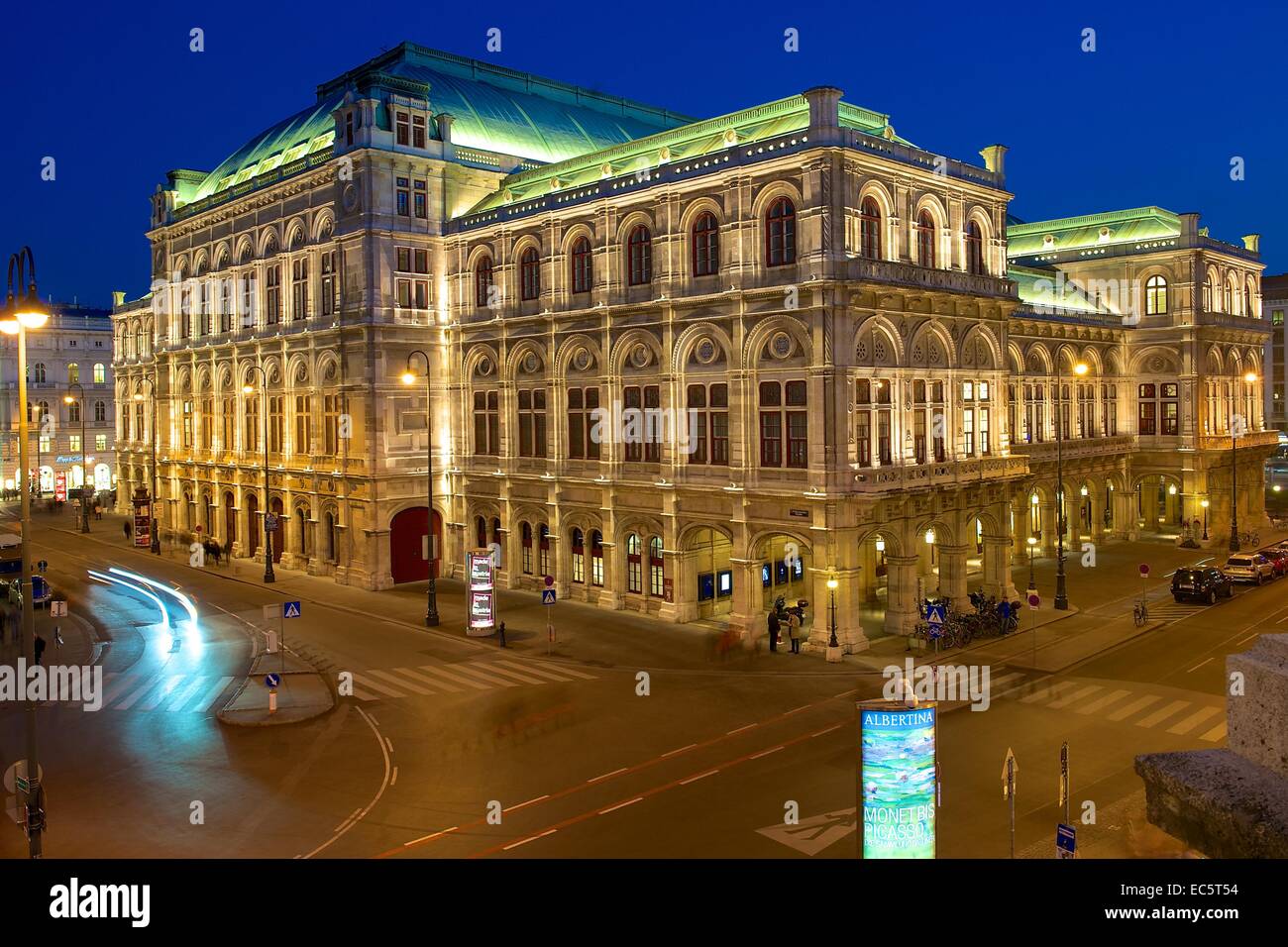 Staatsoper Wien Stockfoto