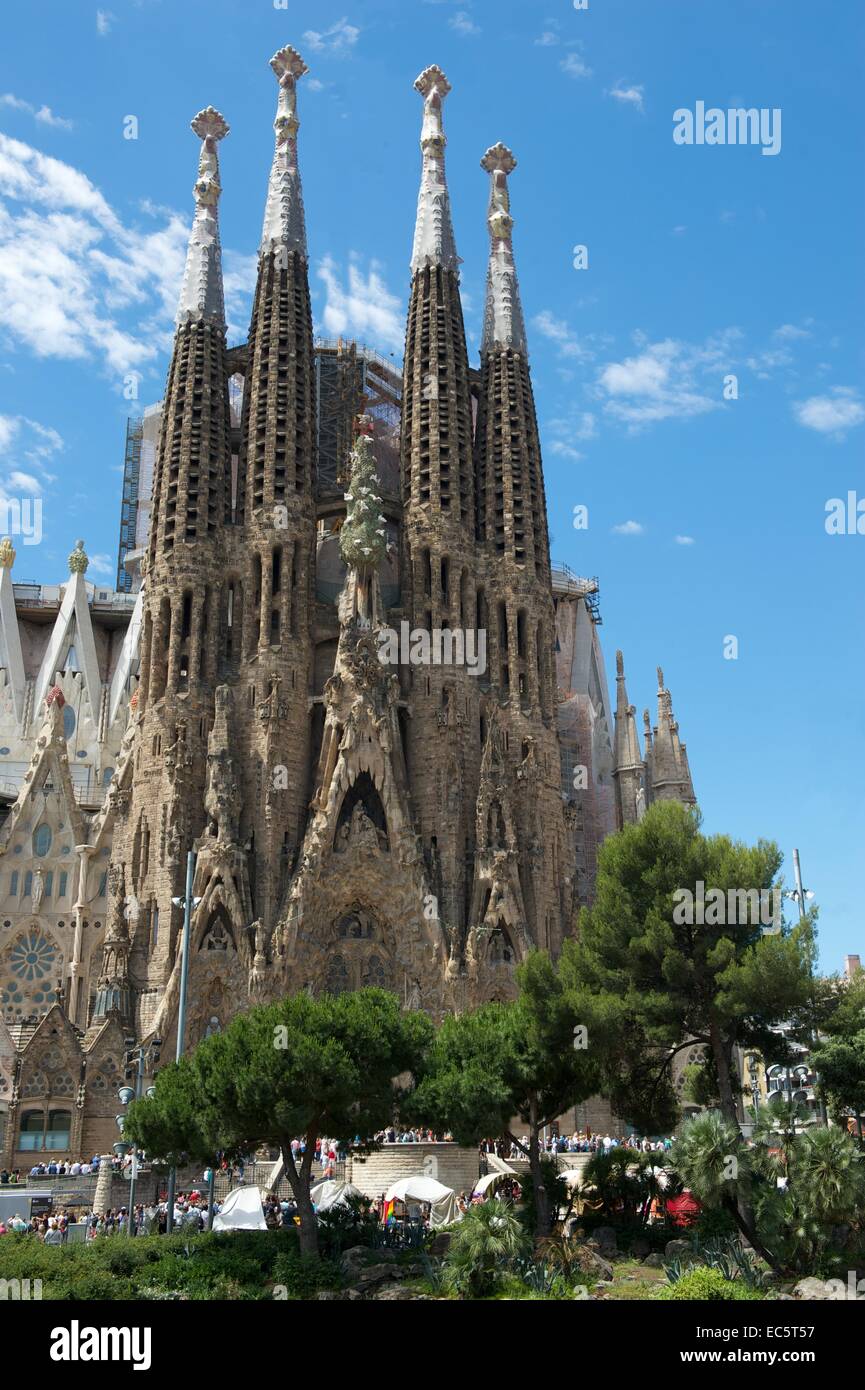 Sagrada Familia Stockfoto