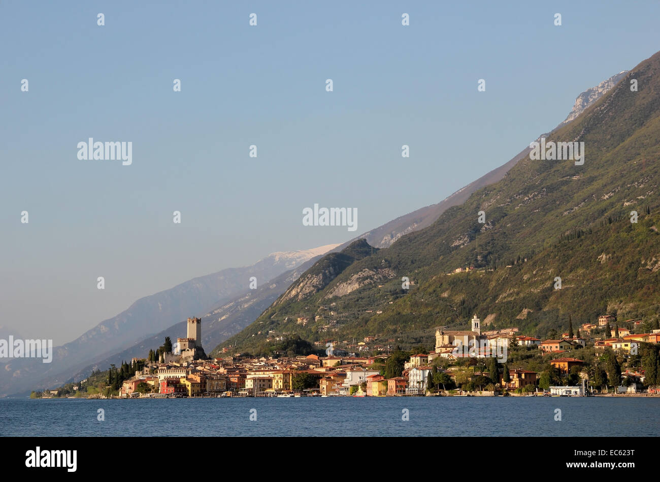 Malcesine, Gardasee, Italien Stockfoto
