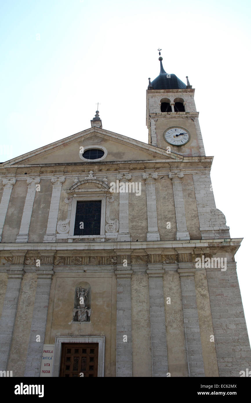 Kathedrale von San Vigilio, Teilansicht, Trento, Italien Stockfoto