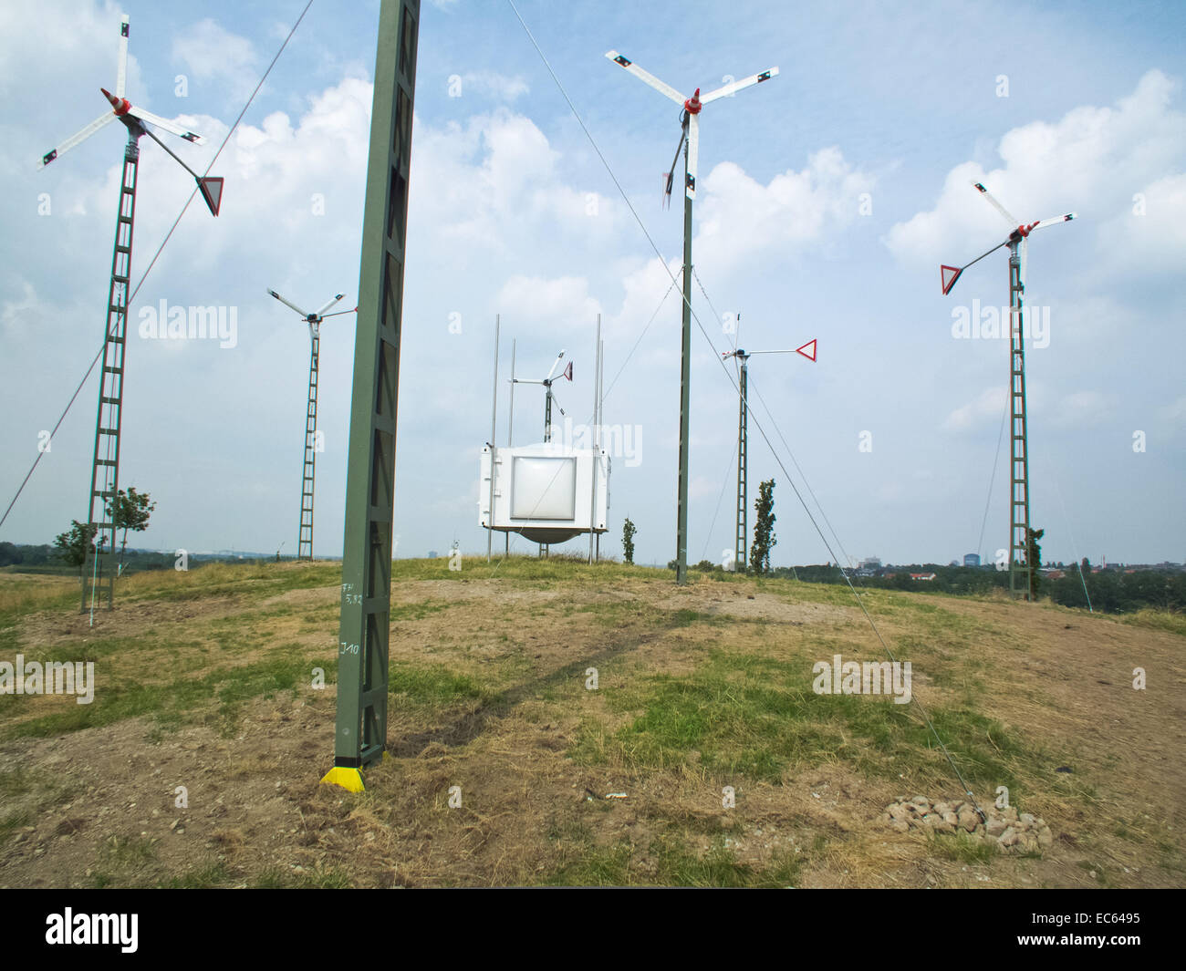 Landschaftspflege b1/a40 Stockfoto