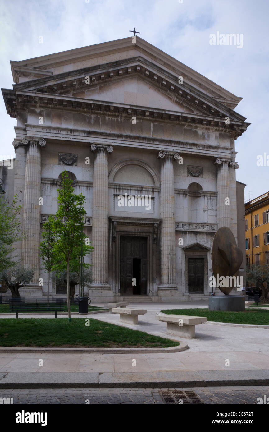 Kirche San Nicolo alle Arena Verona, Region Venetien, Italien, Europa Stockfoto