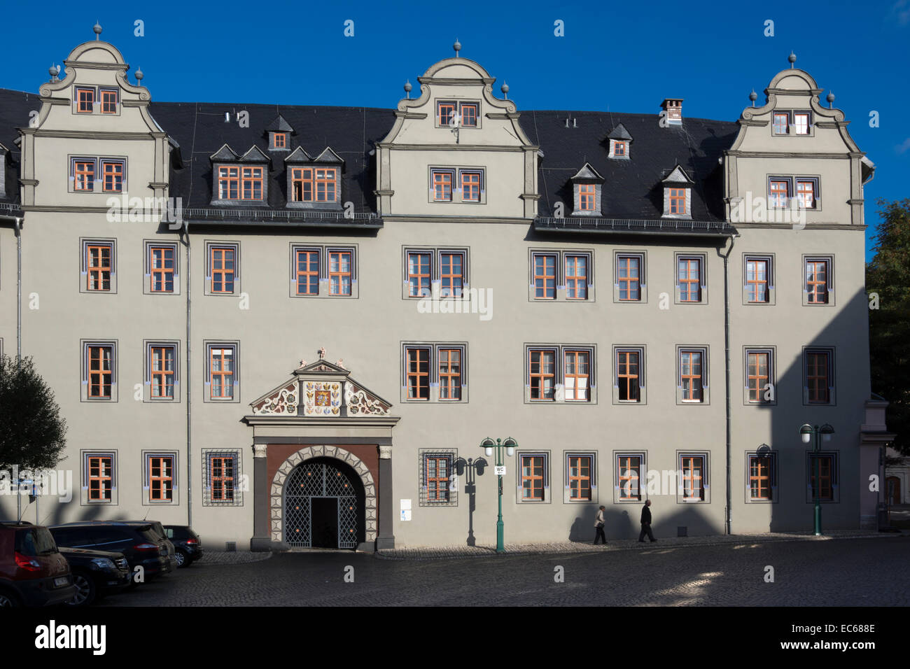 Herzogin Anna Amalia Bibliothek, Weimar, Thüringen, Deutschland, Europa Stockfoto