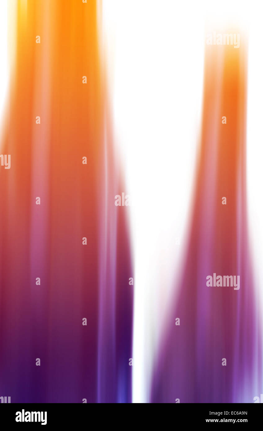 Zwei Vasen abstrakt Stockfoto