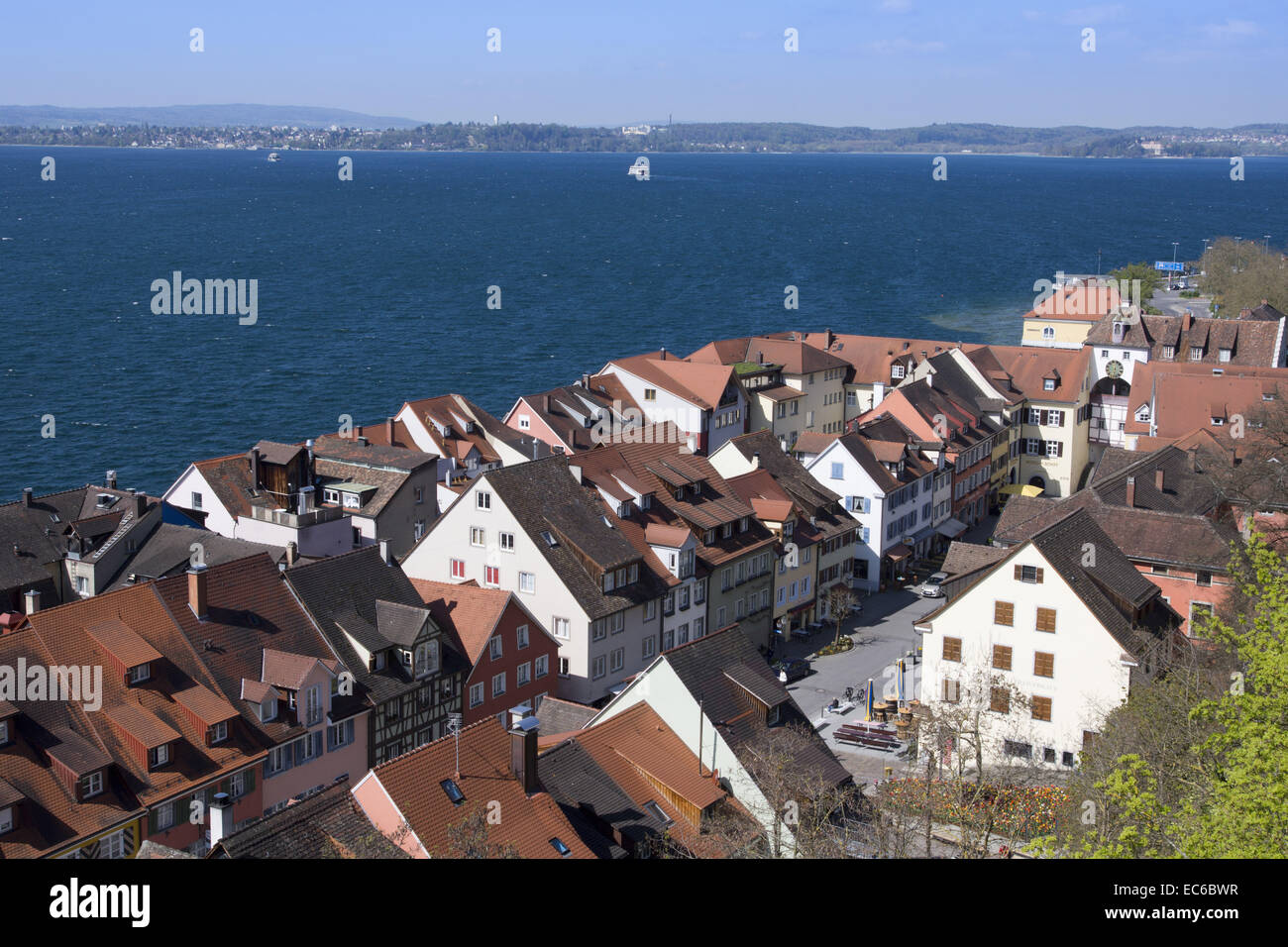 Meersburg, Bodensee, Baden-Württemberg, Deutschland, Europa Stockfoto