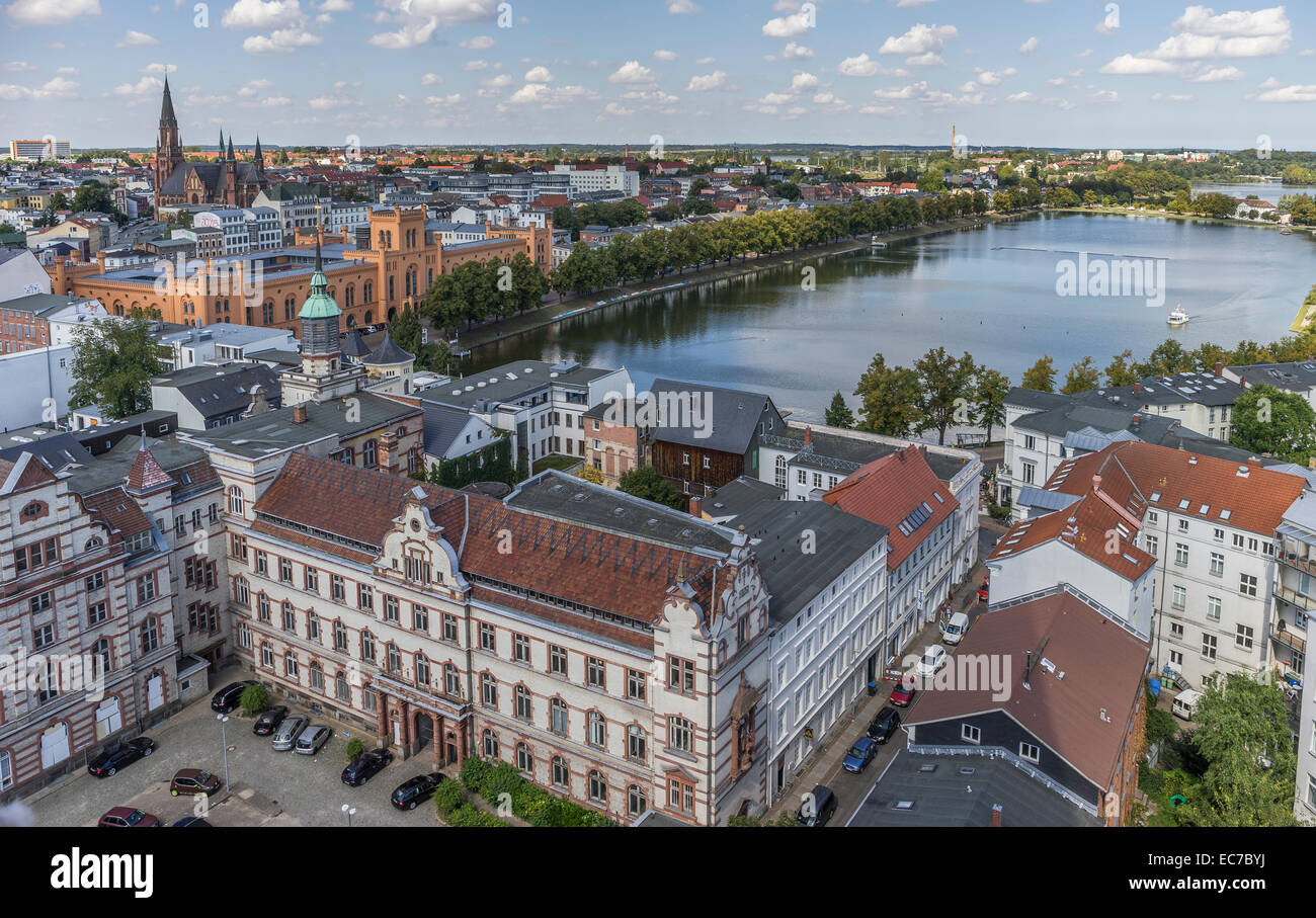 Deutschland, MecklenburgVorpommern, Schwerin, Stadtbild, Old Post