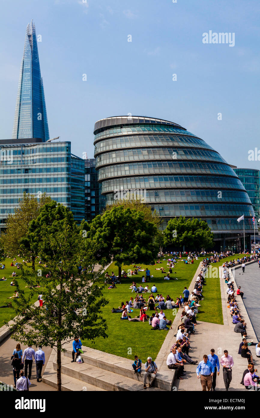 Rathaus (London Assembly Building) London, England Stockfotografie - Alamy