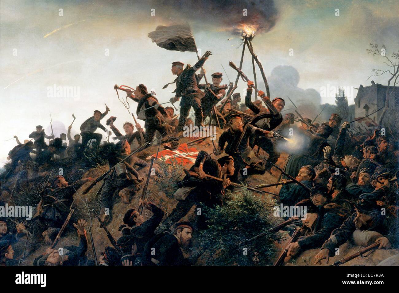 Die Schlacht Alsen Stockfoto, Bild 76389134 Alamy
