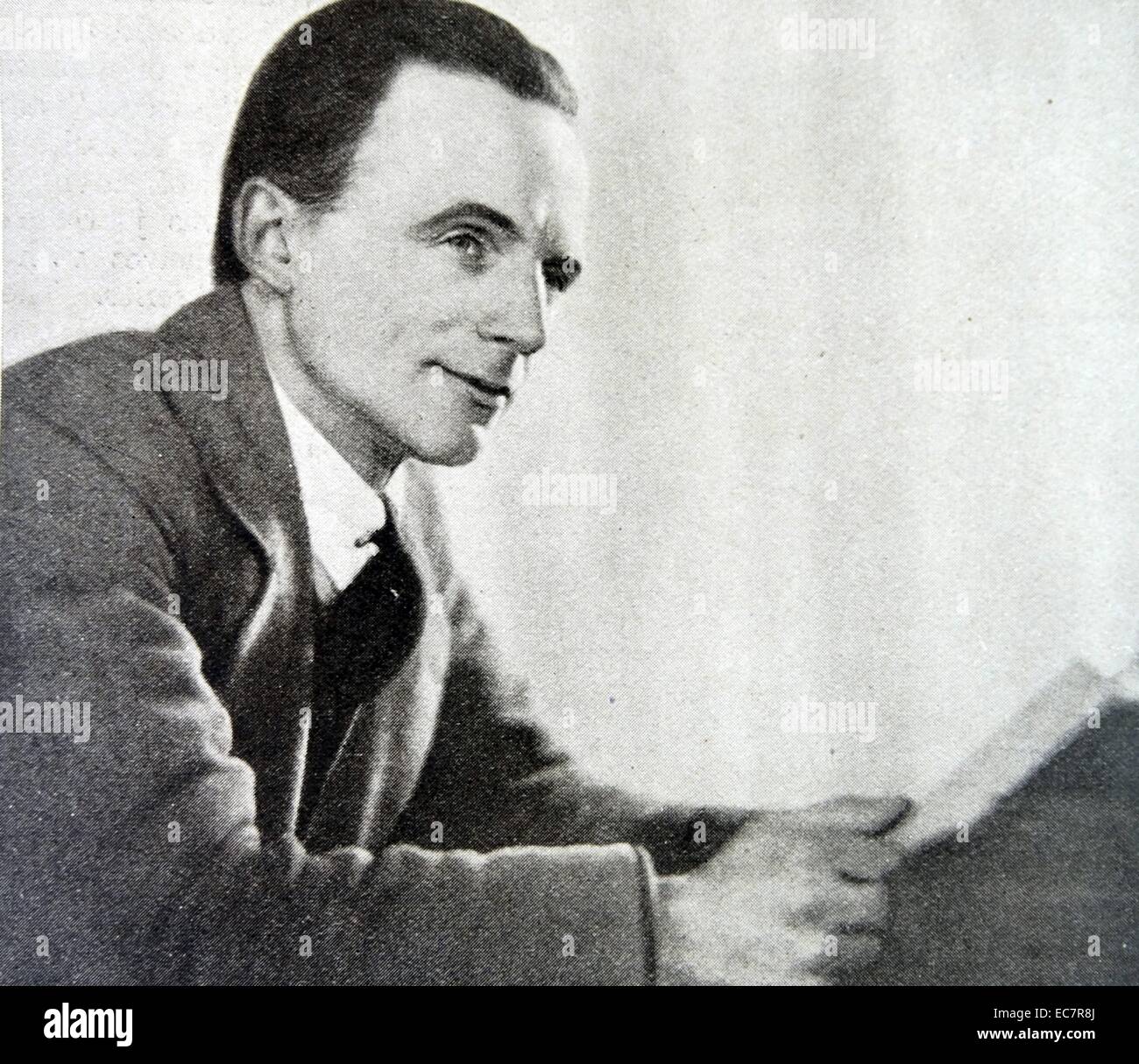 Rutland Boughton (23. Januar 1878 - 25. Januar 1960) war ein englischer Komponist, die gut im frühen 20. Jahrhundert als Komponist von Opern- und Chormusik bekannt wurde Stockfoto