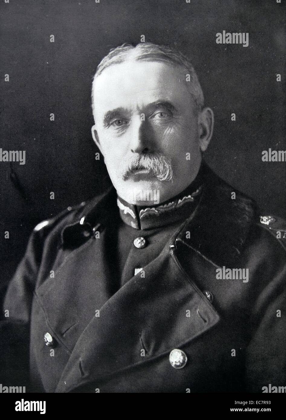 John French, 1. Earl of Ypres (1852 – 1925), britischer Offizier, Kommandant des britischen Expeditionskorps im ersten Weltkrieg Stockfoto