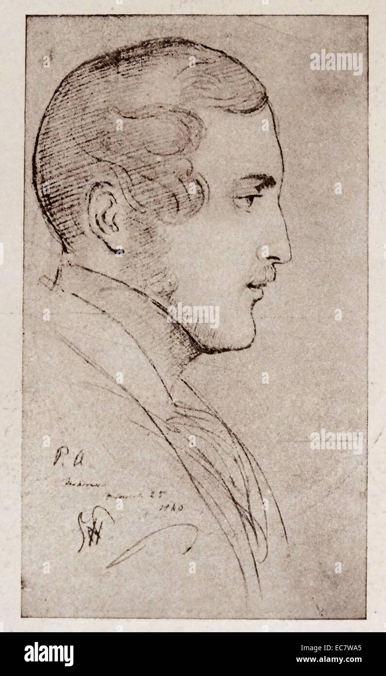 Prinz Albert, dem Gemahl von Königin Victoria Stockfoto