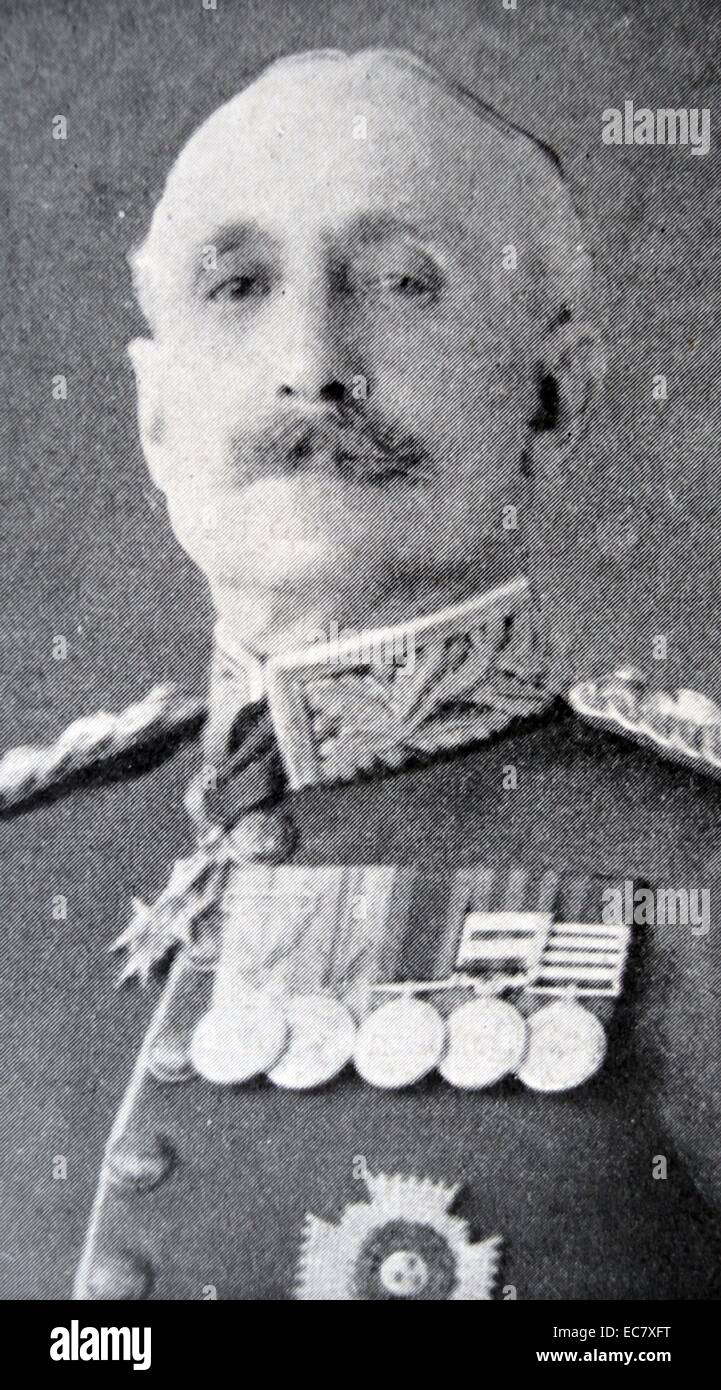 John Nixon (Indian Army Officer) (1857 – 1921);   Leutnant General in der British Indian Army Stockfoto