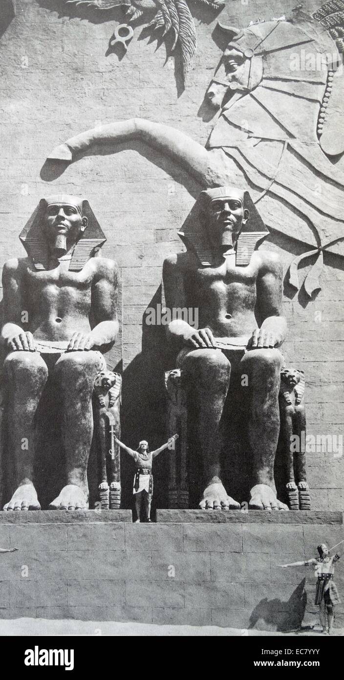 Die zehn Gebote von Cecil B De Mille Stockfoto